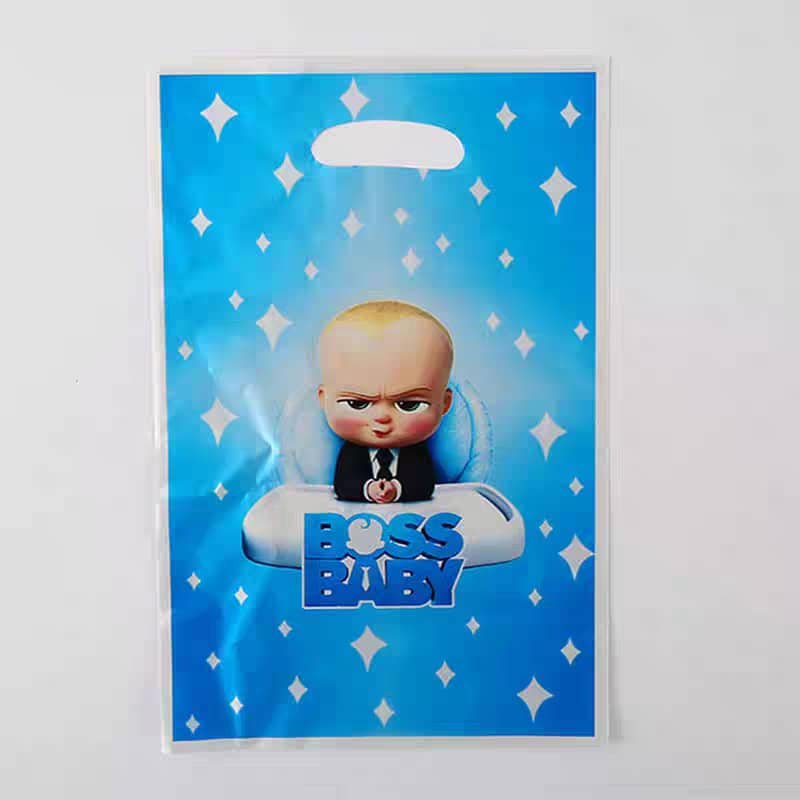 SG READY STOCK - Baby Boss Birthday Party Decoration Party Hat-Paper Cup-Paper Plate-Banner-Balloon-Cutlery