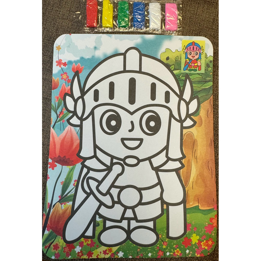 SG READY STOCK | Sand Art Kit | Art & Craft | Gift Set | 21x15cm