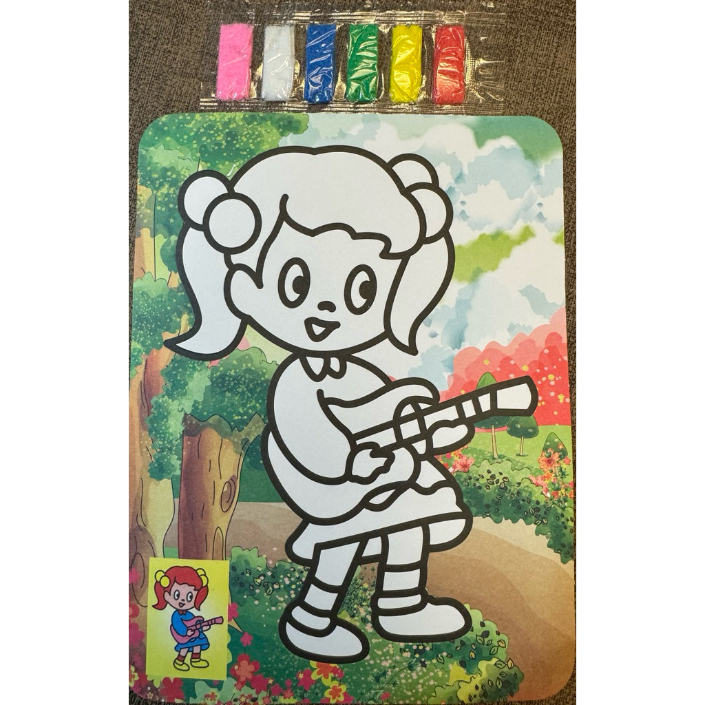 SG READY STOCK | Sand Art Kit | Art & Craft | Gift Set | 21x15cm