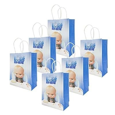 SG READY STOCK - Baby Boss Birthday Party Decoration Party Hat-Paper Cup-Paper Plate-Banner-Balloon-Cutlery
