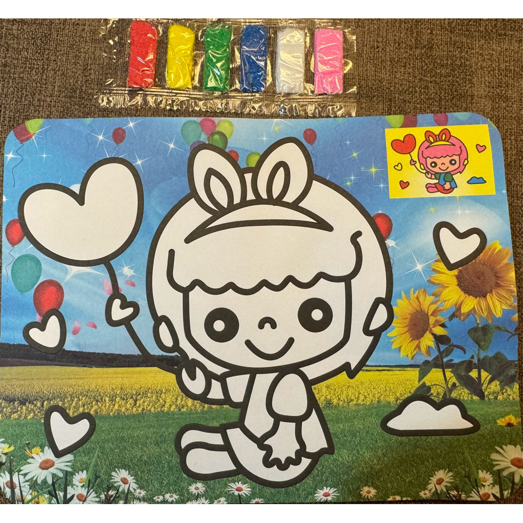 SG READY STOCK | Sand Art Kit | Art & Craft | Gift Set | 21x15cm