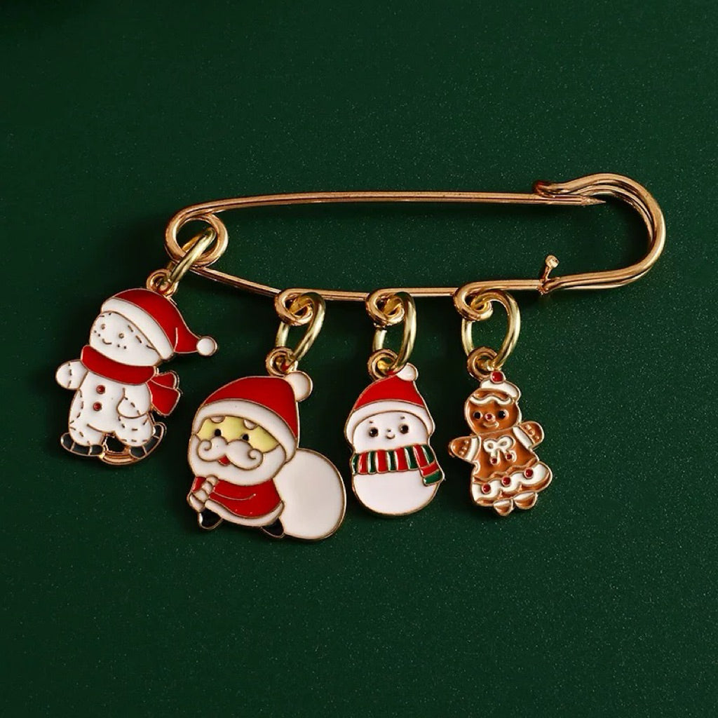 Sg Ready Stock | Customized Christmas Pin | Key Chain