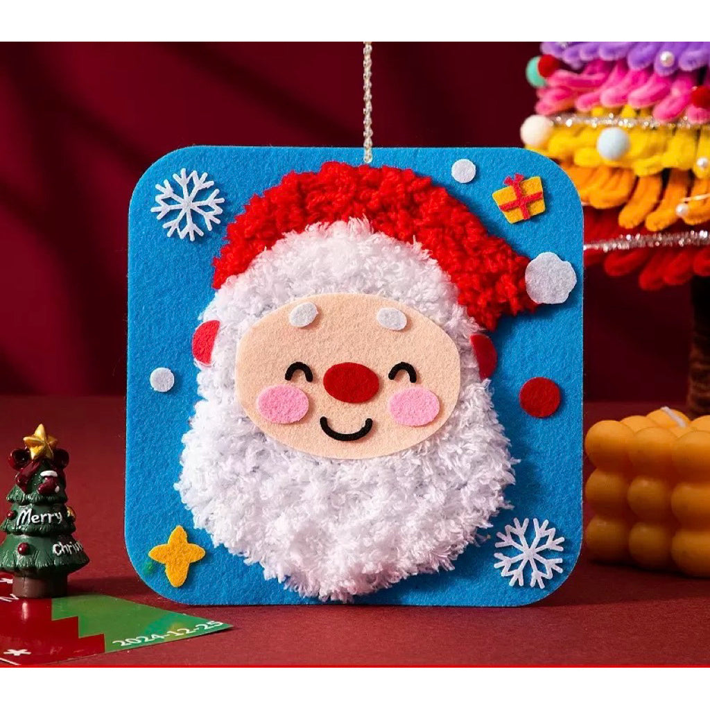 🎨 DIY Stitching Art Kit for Kids – Animal Series (17x17cm) - Children Day - Birthday Gift - Gift Pack