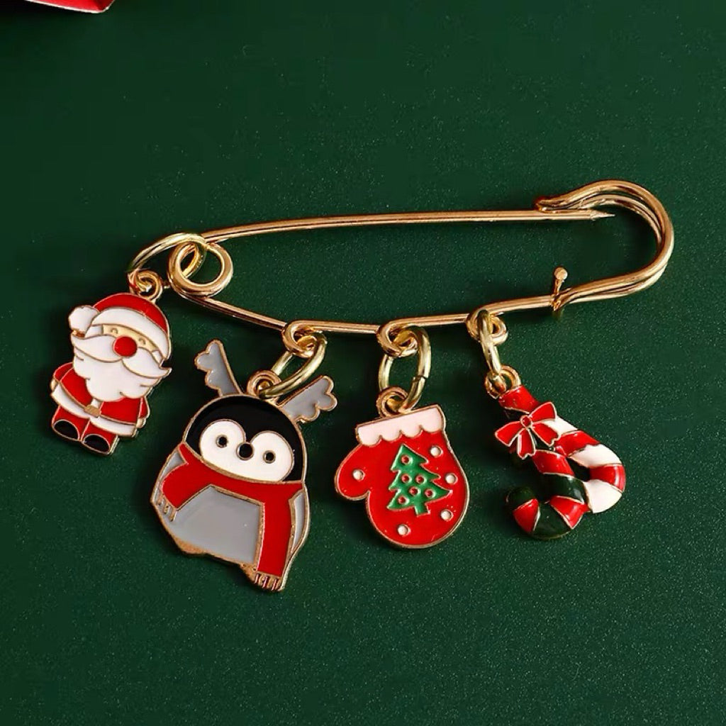 Sg Ready Stock | Customized Christmas Pin | Key Chain