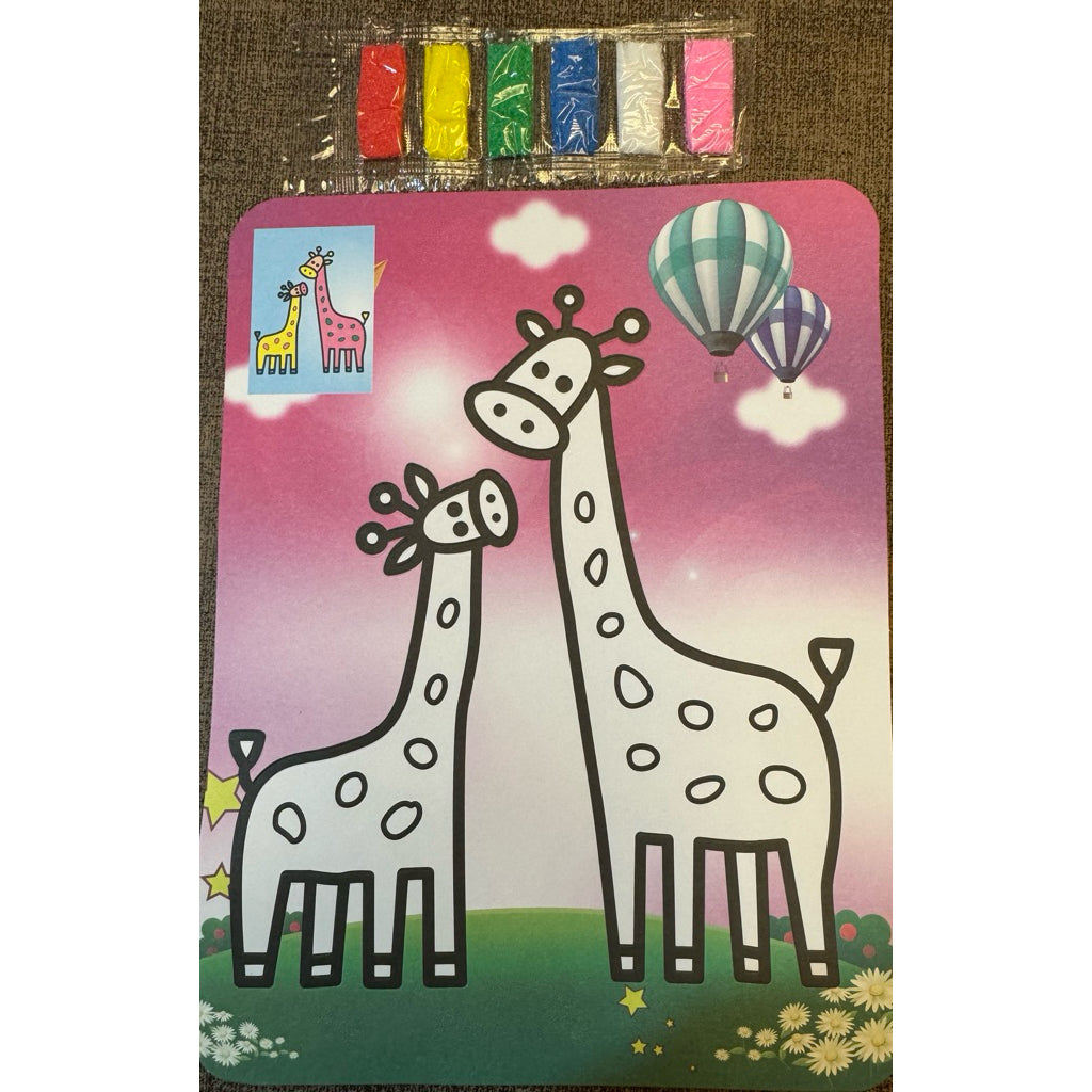 SG READY STOCK | Sand Art Kit | Art & Craft | Gift Set | 21x15cm