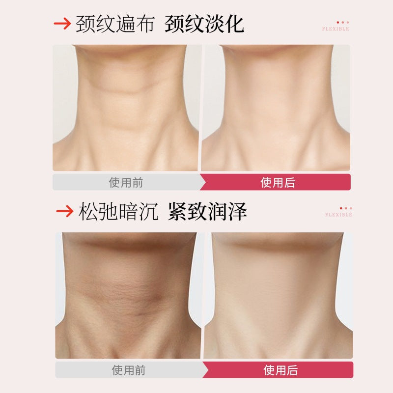 Camellia Collagen Pro-Xylane Neck Cream Deep Moisture Firming Lifting Treatment Smoothing Fine Lines Neck Wrinkles 100g
