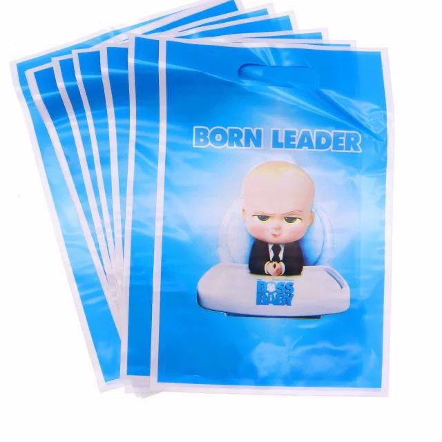 SG READY STOCK - Baby Boss Birthday Party Decoration Party Hat-Paper Cup-Paper Plate-Banner-Balloon-Cutlery