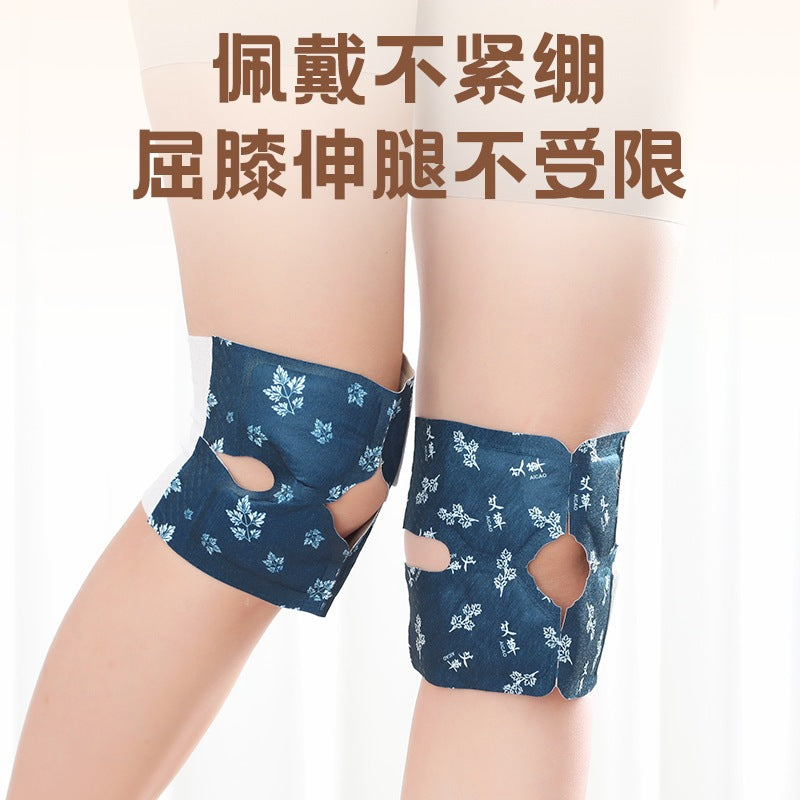 Mugwort Moxibustion Warm Patch – Herbal Neck/ Waist/Knee Heat Patch for Daily Body Comfort & Relaxation