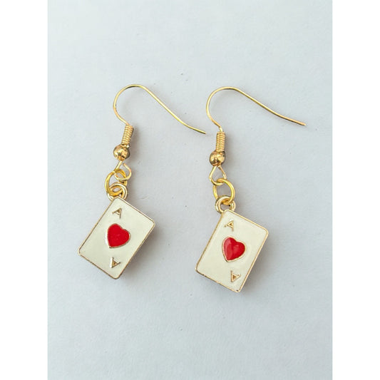 Sg Stock - Chinese New Year Lucky Earrings | Prosperity & Fortune Festive Dangle Earrings | CNY Accessory